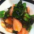フジアンちゃん's cooksnap of when they made オクラとトマトのポン酢浸し.