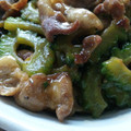 藍ボール's cooksnap of when they made ゴーヤと豚肉のオイスターソース炒め.