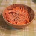 オレンジリング's cooksnap of when they made にんじんだけサラダ！(ゴマドレ風).