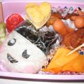 おこやぁ's cooksnap of when they made キャラ弁♪まめっち弁当♪.