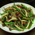 ちべターリー's cooksnap of when they made ＊鶏肉とにんにくの芽の中華風炒め＊.