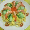 ＊PARTY＊'s cooksnap of when they made 子供も喜ぶ華やかちらし寿司ｹｰｷ★.