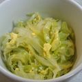 _かえる_'s cooksnap of when they made 生キャベツ嫌いさんに♫ 温キャベツの付け合わせ.