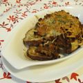 バカリャウ's cooksnap of when they made 茄子チーズ焼き・肉味噌風.