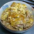 葉月輝良's cooksnap of when they made とろとろ☆あんかけ卵とじ牛丼（豚丼）.