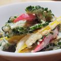 yappyパクパク's cooksnap of when they made ゴーヤとパプリカのごまマヨネーズサラダ.