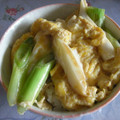 ＭＯＭＯパンダ's cooksnap of when they made ねぎと卵だけの丼.