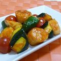 mako♡ばぁ's cooksnap of when they made ホタテと夏野菜のコチジャン炒め.