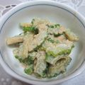 まるすけママ's cooksnap of when they made ゴーヤ嫌いでも食べれるかも～なゴーヤ和え.