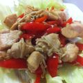 みみみ〜な's cooksnap of when they made さっぱりヘルシー♪鶏胸肉の甘酢漬け.