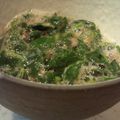 ＭｉｙａＣｏ's cooksnap of when they made モロヘイヤの梅肉和え*.