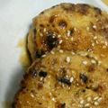 りのあ☆'s cooksnap of when they made ★鶏ひき肉のれんこんサンドバーグ★.