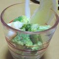 ＋。グリンダ。＋'s cooksnap of when they made アボカドとブロッコリーのデリ風サラダ.