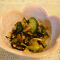 mikinoripe's cooksnap of when they made 胡瓜と茗荷の塩昆布和え.