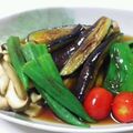 ﾃﾗｻ's cooksnap of when they made 夏野菜のスタミナ焼き浸し.