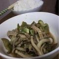 miyuina's cooksnap of when they made ★豚切り落としときのこのさっぱり酢炒め★.