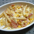 マキノスケ's cooksnap of when they made ジャガイモとコーンの炒め焼きグラタン風.