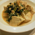 ゆらら１７'s cooksnap of when they made これだけで美味しい♪小松菜と豆腐の卵とじ.
