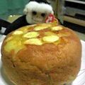 サンソン's cooksnap of when they made 炊飯器☆サツマイモとリンゴのケーキ.