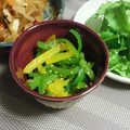 ＴＯＭＯＷＡＴ's cooksnap of when they made ささっと１品♪ピーマンの胡麻和え.