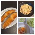 ほか弁ママ's cooksnap of when they made ♪レタスと紅鮭のチャーハン♪.