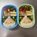 Chaaa_room's cooksnap of when they made ＊キャラ弁＊　クリスマスに★サンタさん.