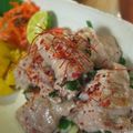 marilin36's cooksnap of when they made 創作焼肉【豚バラしそ巻き】ゆず胡椒風味.