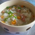 ＭＯＭＯパンダ's cooksnap of when they made 超簡単☆韓国風雑炊.