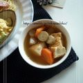 みかぱちこ's cooksnap of when they made 圧力鍋で！さつまあげのけんちん汁♪.