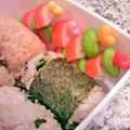 ＊eminco＊'s cooksnap of when they made ☆枝豆とカニカマでお弁当ピック☆.