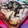 ★ひいらぎ★'s cooksnap of when they made 塩辛とアボカドとキムチのトースト.