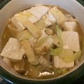 snowy08's cooksnap of when they made 豆腐キャベツ油揚げと春雨の具沢山スープ.