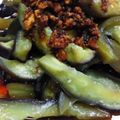 りょうこ３３'s cooksnap of when they made 【甘酢】蒸しなすの味ポン＆おかずラー油.