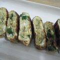 3姉妹ちゃんママ's cooksnap of when they made オクラと長芋と青海苔の卵焼き.
