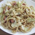 3姉妹ちゃんママ's cooksnap of when they made キャベツと焼肉のたれだけで焼きうどん.