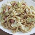 3姉妹ちゃんママ's cooksnap of when they made キャベツと焼肉のたれだけで焼きうどん.