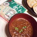 Y…Dママ's cooksnap of when they made 味噌味のミートスパゲティ.