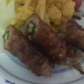 のぶ嫁's cooksnap of when they made シソと豚肉のオクラ巻き.