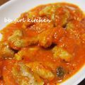bb_girl's cooksnap of when they made ✿✿鶏モモ肉のトマト煮✿✿.