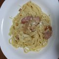 ガゼゴン's cooksnap of when they made 人気のガーリッククリームパスタ.