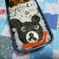 yukanosuke's cooksnap of when they made お手軽キャラ弁♡ダブルＢ（似てないけど）.
