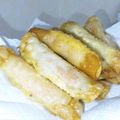 しるばーべる's cooksnap of when they made 余った餃子の皮でウィンナー揚げ.