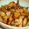 きょーにゃん's cooksnap of when they made ご飯が止まらない！ゴボウと鶏皮の旨煮.