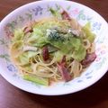 もぐもぐななこ's cooksnap of when they made １０分でできる　簡単コンソメスープパスタ.