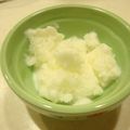 音まま's cooksnap of when they made 缶詰シロップでヨーグルトシャーベット.