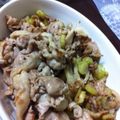 えおるん's cooksnap of when they made セロリと豚小間の香り焼き.