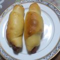 ramukyon's cooksnap of when they made 手作りパン（ウインナーロール）.