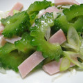 コンフリー's cooksnap of when they made ゴーヤのネギ和え.