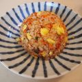 Mamikonkon's cooksnap of when they made 鮭入りチャーハン.