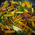 ♡REI♡'s cooksnap of when they made さつまいものきんぴら.